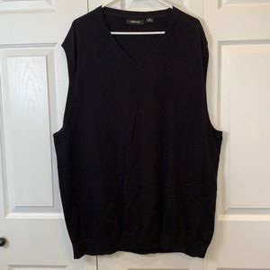 Claiborne XXL Black Diamond Sweater Vest